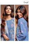 Emberlynn 2582 By Ganga Pure Linen Printed Dress Material Wholesale Online
